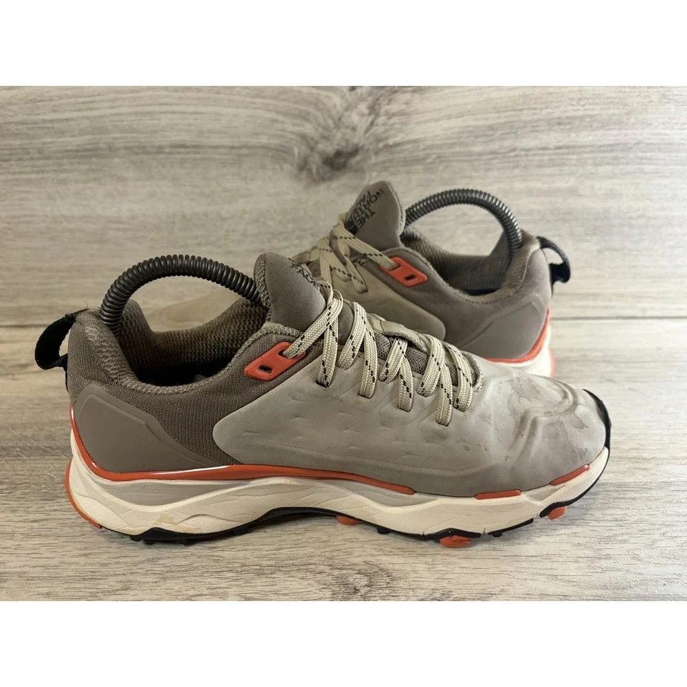 The North Face VECTIV Exploris Futurelight Women's 8 Gray Orange‎ Hiking Shoes